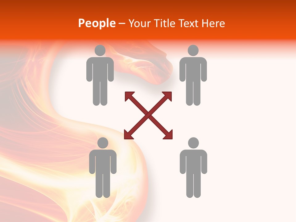 Nobody Reptile Destruction PowerPoint Template