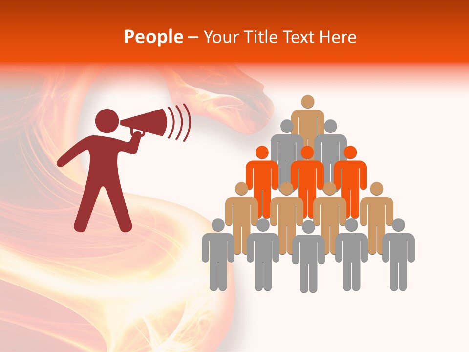 Nobody Reptile Destruction PowerPoint Template