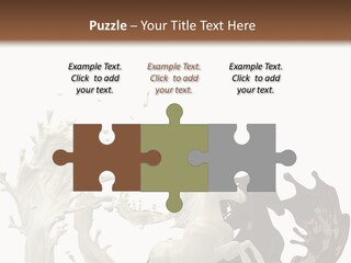 Cocoa White Cream PowerPoint Template