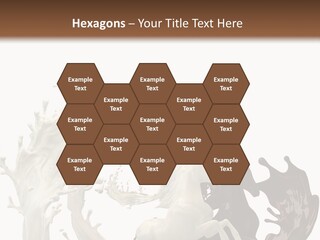 Cocoa White Cream PowerPoint Template