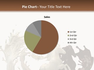 Cocoa White Cream PowerPoint Template