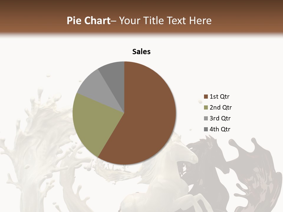 Cocoa White Cream PowerPoint Template