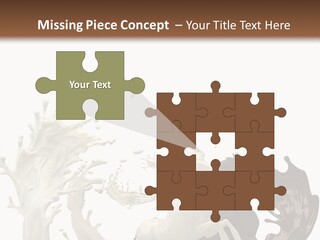Cocoa White Cream PowerPoint Template