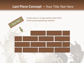 Cocoa White Cream PowerPoint Template