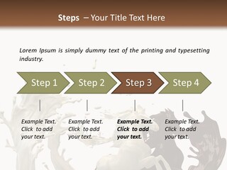 Cocoa White Cream PowerPoint Template