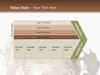 Cocoa White Cream PowerPoint Template