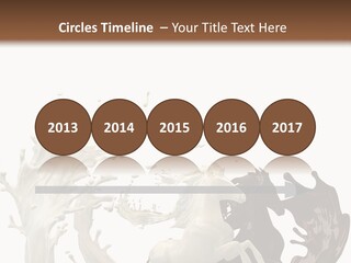 Cocoa White Cream PowerPoint Template