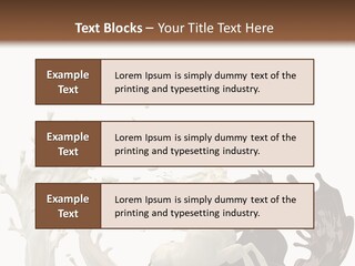Cocoa White Cream PowerPoint Template