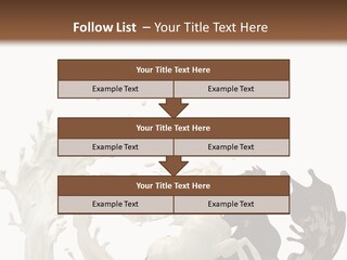 Cocoa White Cream PowerPoint Template