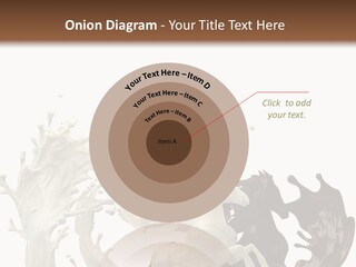 Cocoa White Cream PowerPoint Template