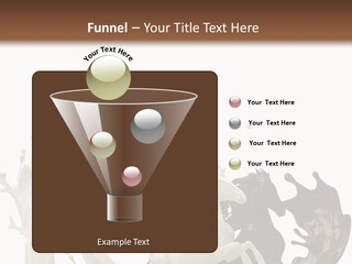 Cocoa White Cream PowerPoint Template