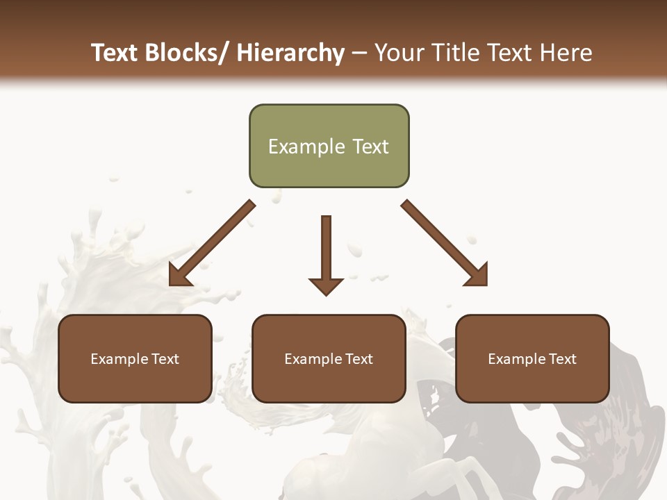 Cocoa White Cream PowerPoint Template