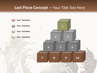 Cocoa White Cream PowerPoint Template
