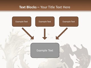 Cocoa White Cream PowerPoint Template