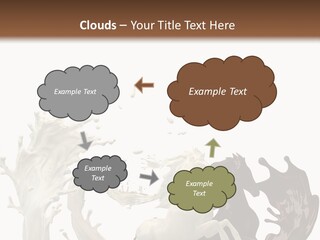 Cocoa White Cream PowerPoint Template