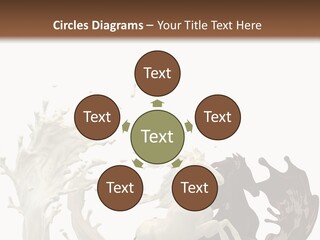 Cocoa White Cream PowerPoint Template