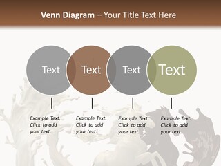 Cocoa White Cream PowerPoint Template