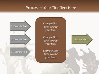 Cocoa White Cream PowerPoint Template