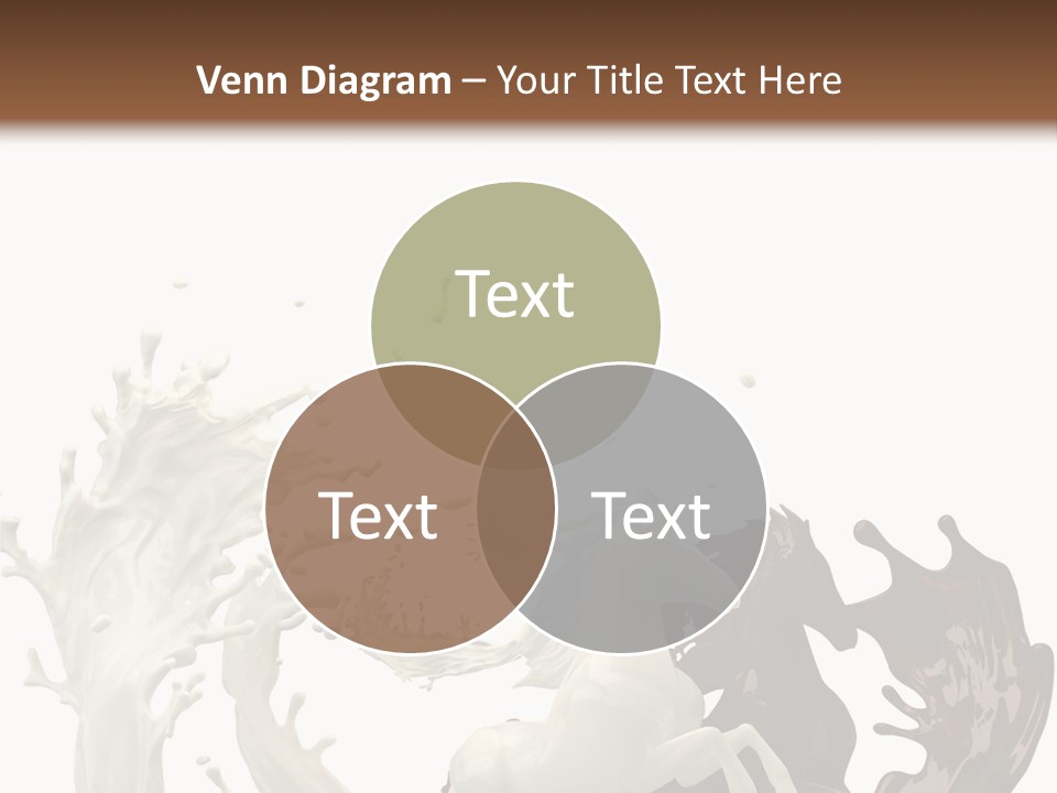 Cocoa White Cream PowerPoint Template