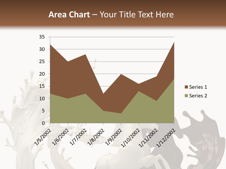 Cocoa White Cream PowerPoint Template