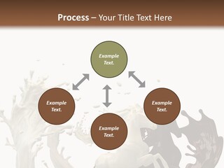 Cocoa White Cream PowerPoint Template