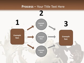 Cocoa White Cream PowerPoint Template