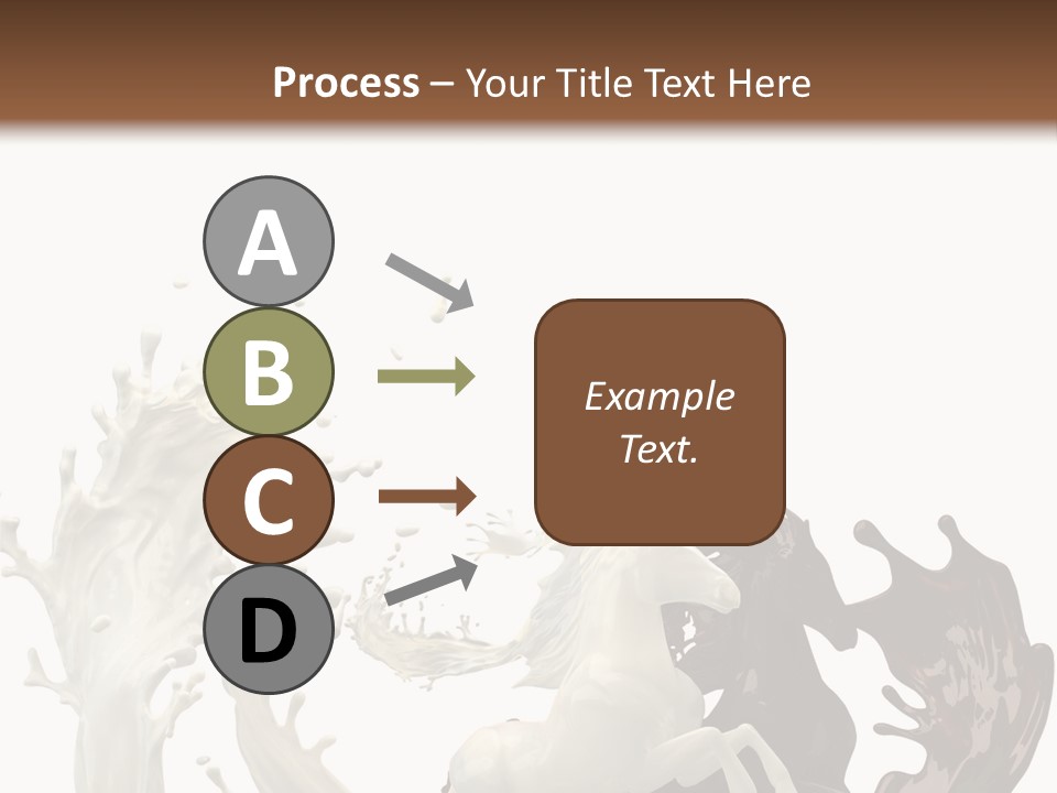 Cocoa White Cream PowerPoint Template