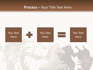 Cocoa White Cream PowerPoint Template