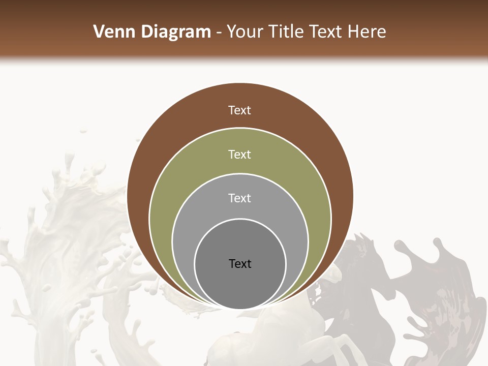 Cocoa White Cream PowerPoint Template