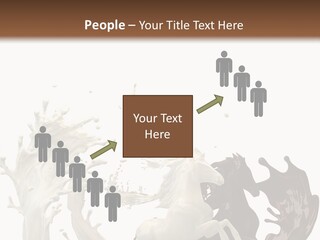 Cocoa White Cream PowerPoint Template