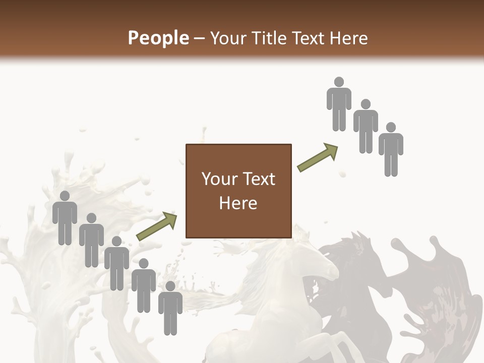 Cocoa White Cream PowerPoint Template