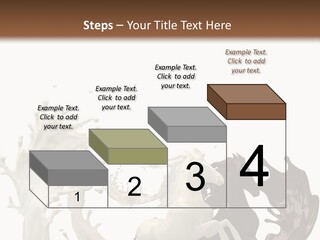 Cocoa White Cream PowerPoint Template