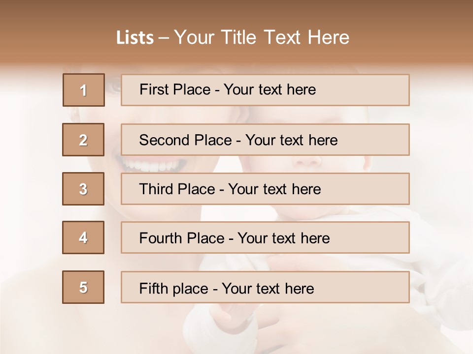 Baby Pretty Wonder PowerPoint Template