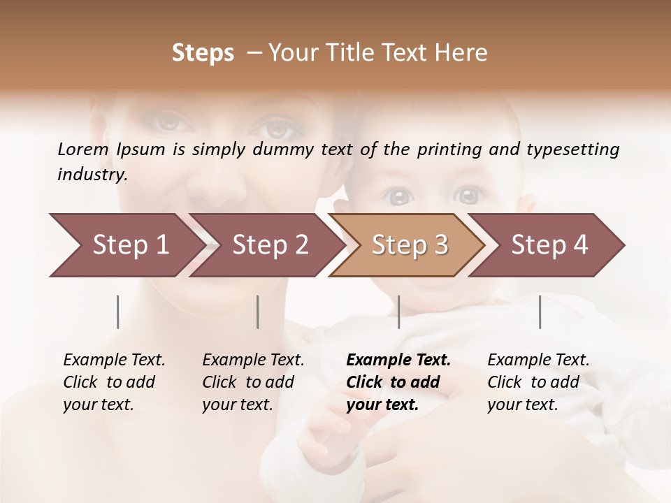 Baby Pretty Wonder PowerPoint Template