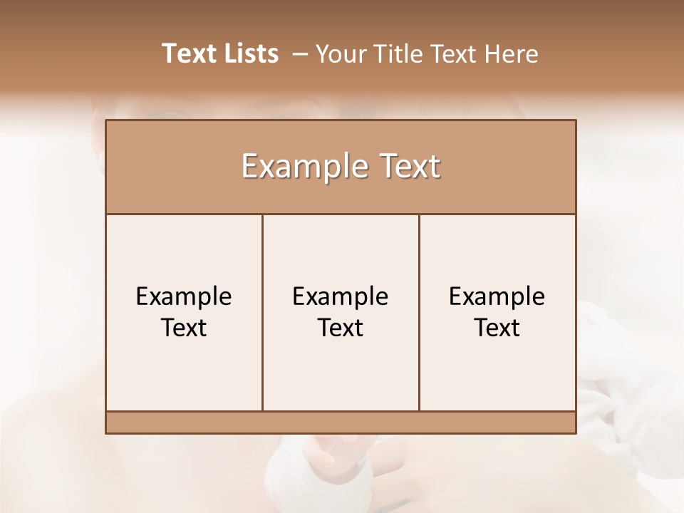 Baby Pretty Wonder PowerPoint Template