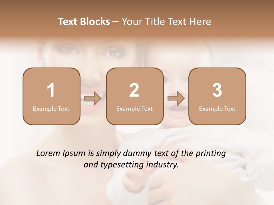 Baby Pretty Wonder PowerPoint Template