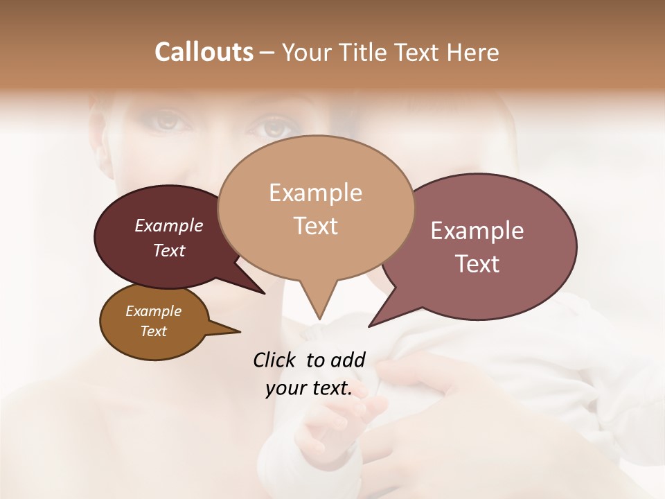 Baby Pretty Wonder PowerPoint Template