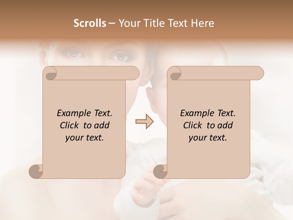 Baby Pretty Wonder PowerPoint Template