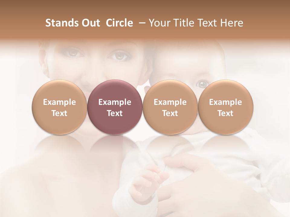 Baby Pretty Wonder PowerPoint Template