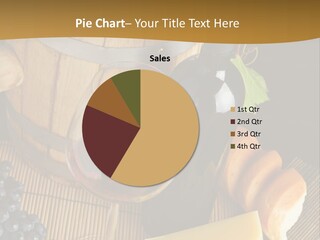 Cluster Slice Winery PowerPoint Template