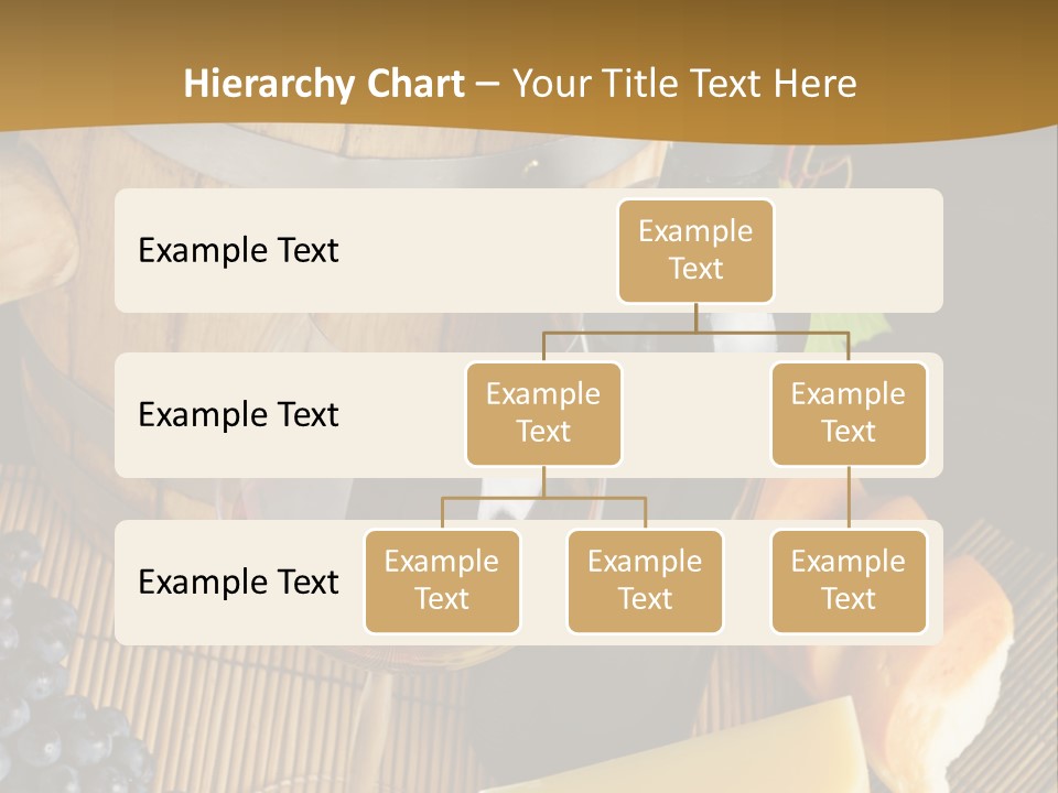 Cluster Slice Winery PowerPoint Template