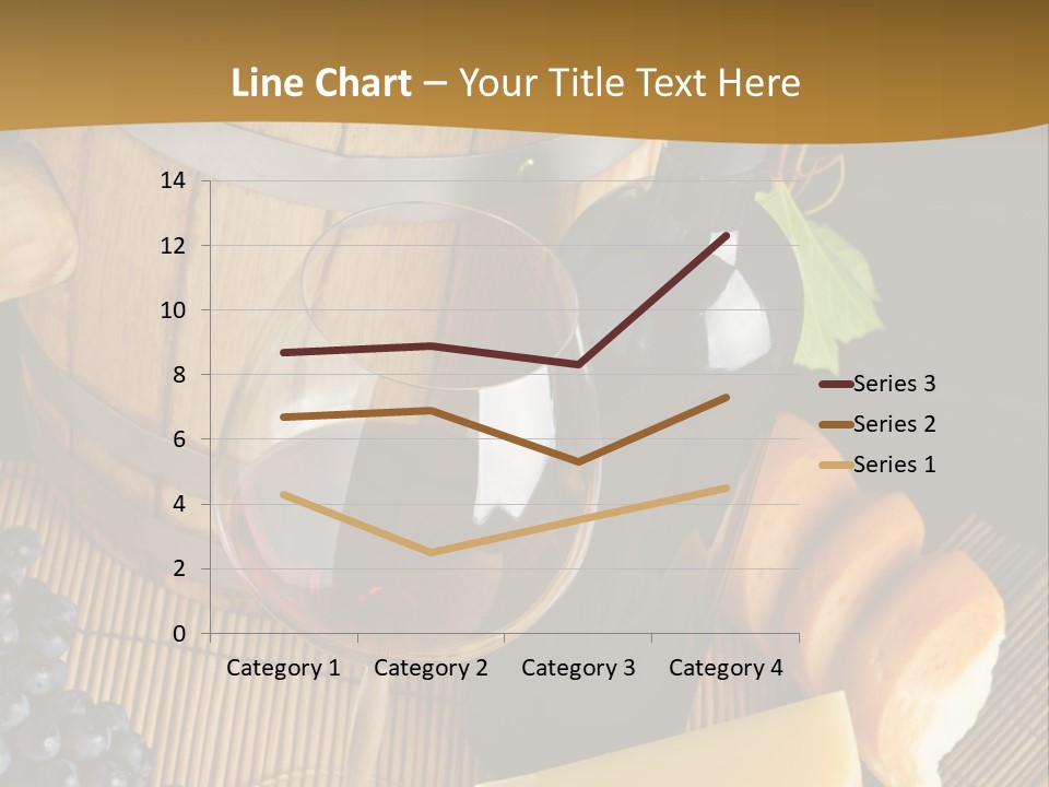Cluster Slice Winery PowerPoint Template