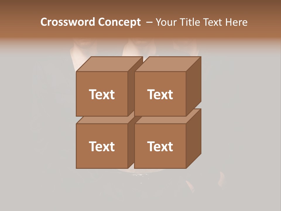 Fashion Boy Student PowerPoint Template