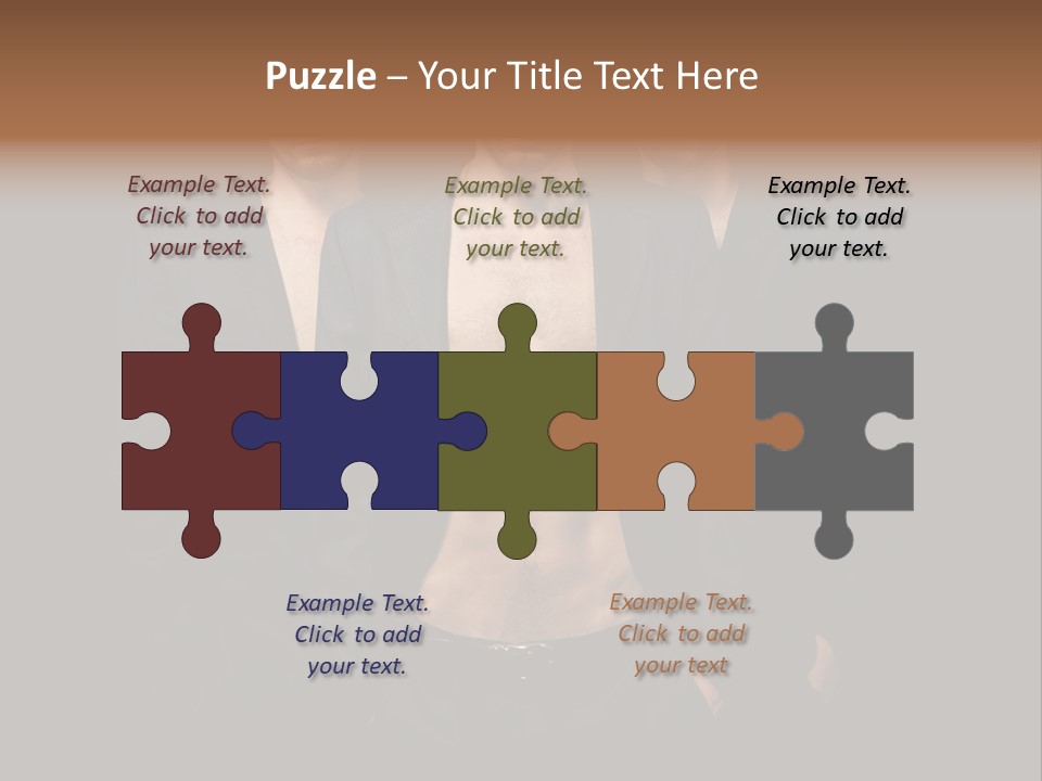 Fashion Boy Student PowerPoint Template