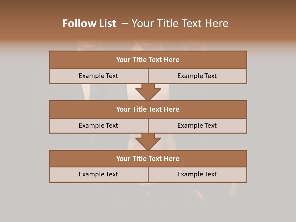 Fashion Boy Student PowerPoint Template