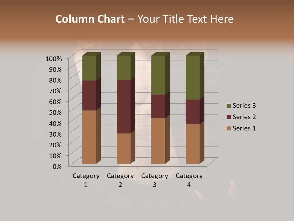 Fashion Boy Student PowerPoint Template