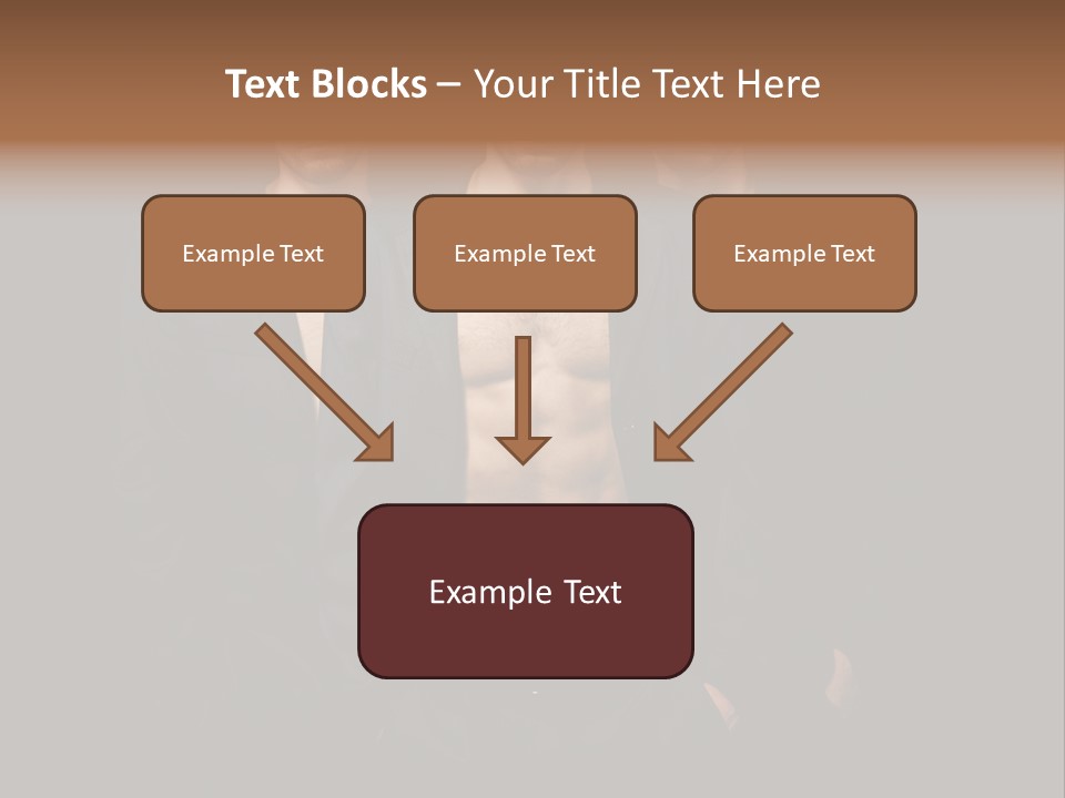 Fashion Boy Student PowerPoint Template