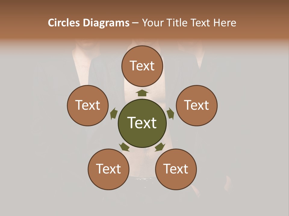 Fashion Boy Student PowerPoint Template