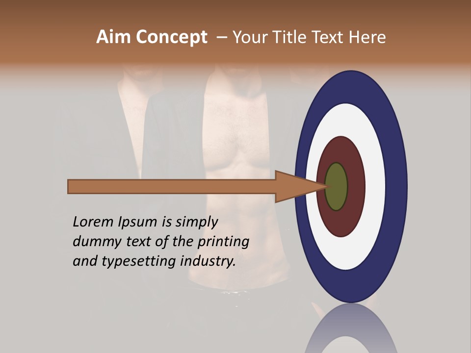 Fashion Boy Student PowerPoint Template