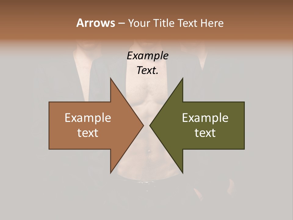 Fashion Boy Student PowerPoint Template